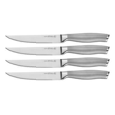  MARTHA STEWART Eastwalk 14 Piece High Carbon Stainless Steel Cutlery  Knife Block Set w/ABS Triple Riveted Forged Handle Acacia Wood Block -  Linen White: Home & Kitchen