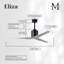 Eliza Outdoor Downrod Ceiling Fan-209975078-216976760