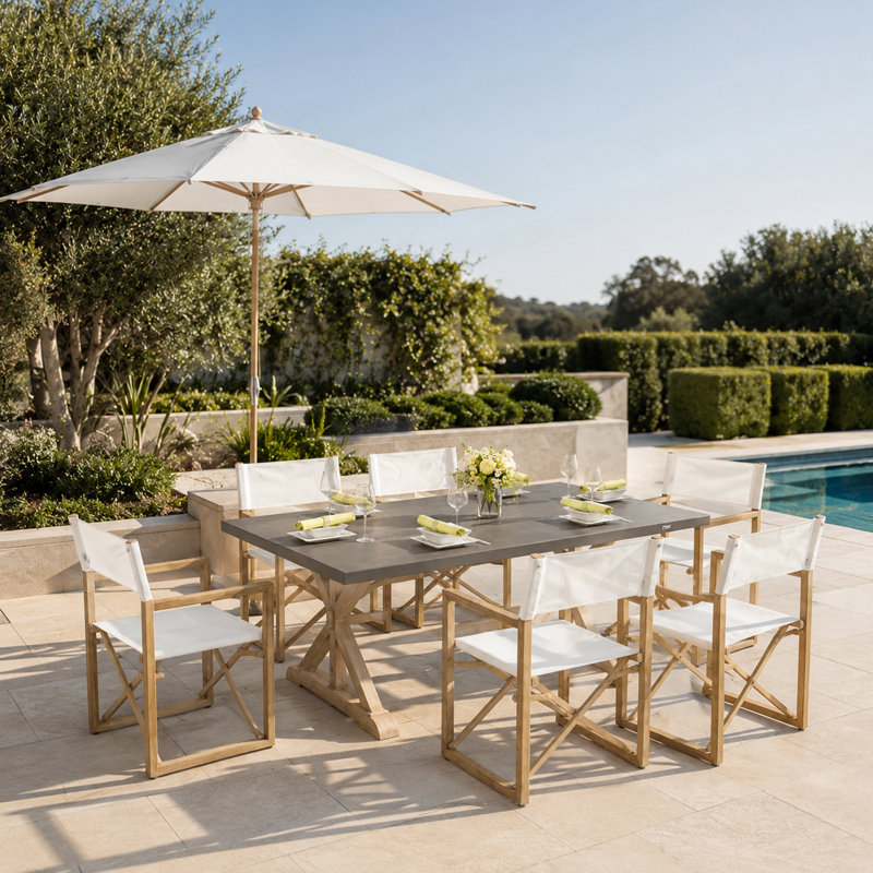 Ensemble repas extérieur pour 6 personnes Nova