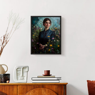 Série CCL WOMEN - reproduction encadrée de qualité supérieure - prête à être accrochée - aucun clou requis