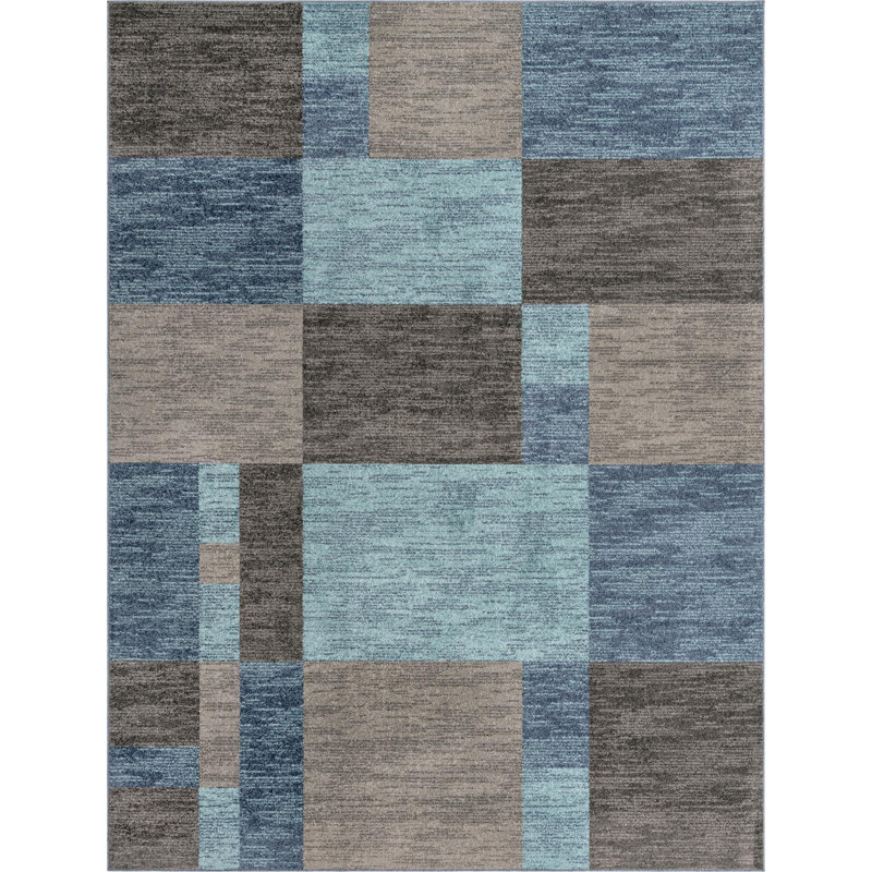 Eginhard Geometric Indoor Rug, Rectangle 10' x 13'