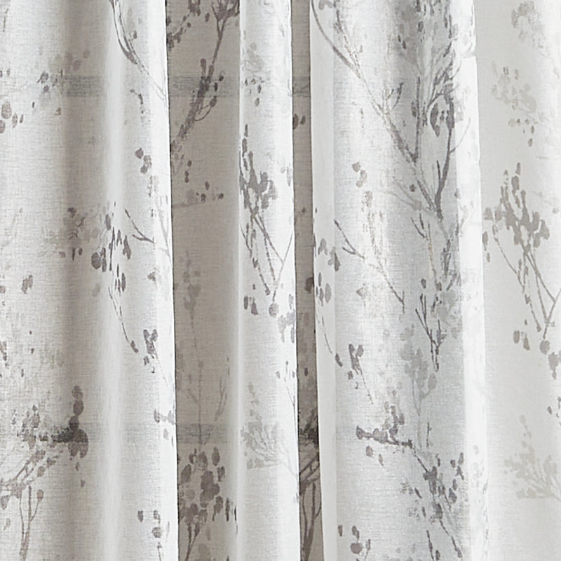 Sheer Curtain Pair, 50" W x 96" L