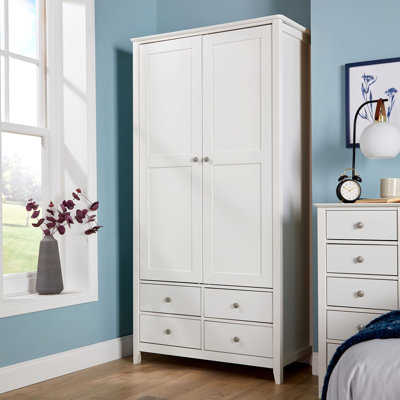 Citronelle 2 Door Manufactured Wood Wardrobe