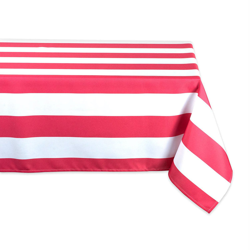 Risa Outdoor Tablecloth, 84" L x 60" W, Nautical Blue