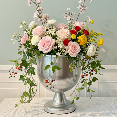 Vase et cache-pot emblématiques - 34 cm