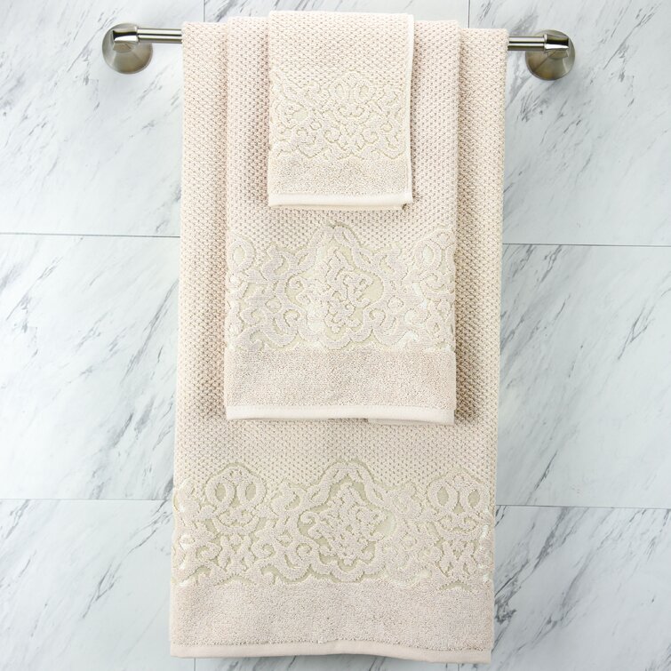 Parkerson Turkish Cotton Towel - Washcloth (Set of 4) House of Hampton Color: Rose