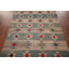 Tapis rayé à motif géométrique kilim 5 x 9