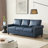 Classic Living Room Nails Sofa Faux Leather-245945508-253017792