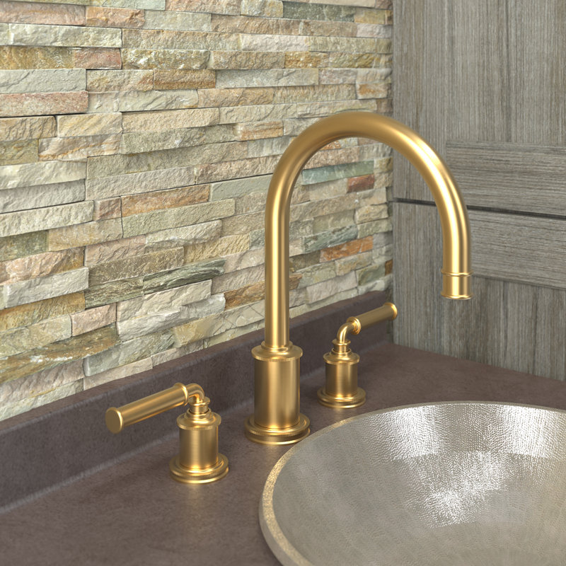 Taft Widespread Bathroom Faucet with Drain Assembly, Satin Bronze (PVD)