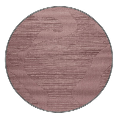 Machine Washable Abstract Brown Area Rug