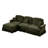 Elegant Mid Century Large Sofa-1078207331