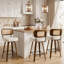 Tabouret de bar et de comptoir pivotant Lucania-372325214-362399370-377456196