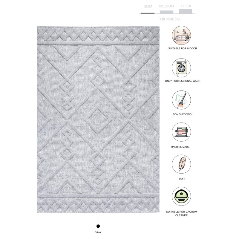 Tapis Stoiko, Rectangle 5 pi 3 po x 7 pi 7 po