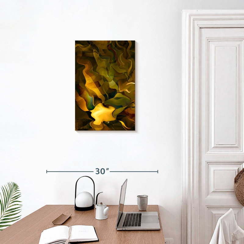 Avery Odyssey In Gold, 24" H x 16" W
