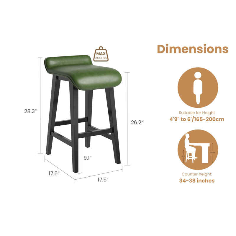 Outdoor Stool, 67.83cm, 4, Green