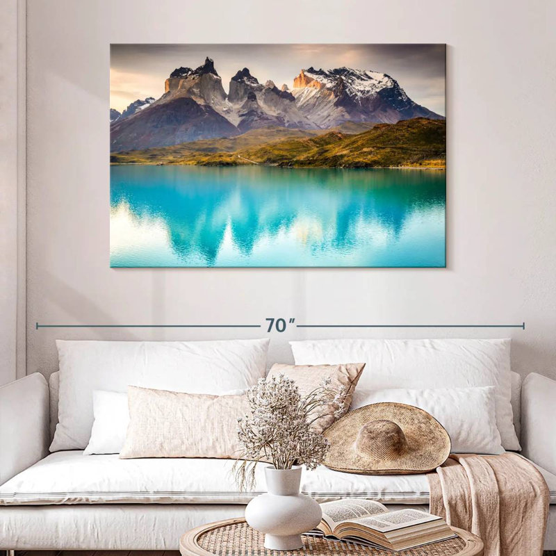 Ravi Torres Del Paine Lake, H 32 po x l 48 po