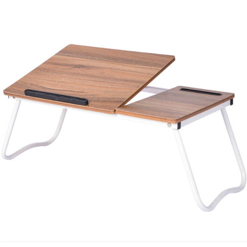 Carrine Adjustable Metal Base Standing Desk Converter, Coffee