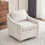 Fauteuil d'appoint pivotant en tissu Elacqua-106588598