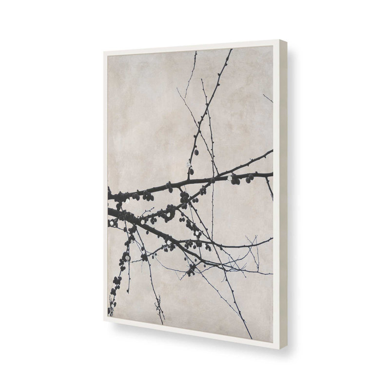 "Structure de croissance II" par Michael Willett, reproduction d'art sur toile, Encadrement ouvert sans papier mat, White