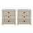 Hulbert Classic Framed 3-Drawer Nightstands-2083916483