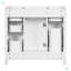Meuble-lavabo blanc 36 po (lavabo non inclus)