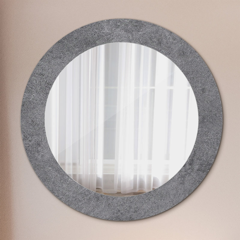 Huldar Glass Flat Wall Mirror