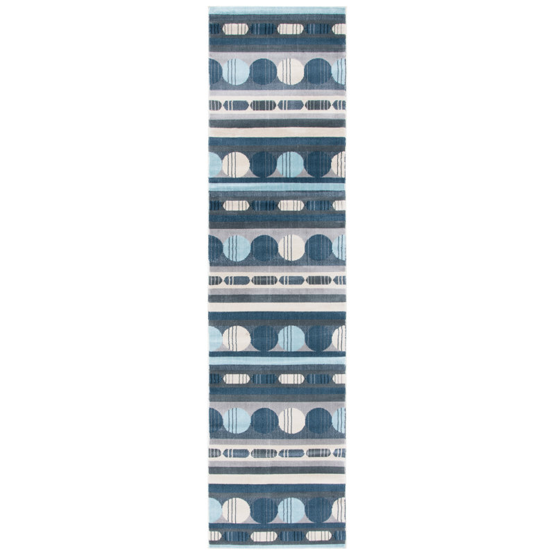 Horrell 300 Performance Geometric Rug, Runner 2'2" x 9'