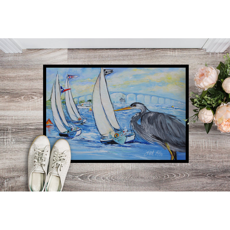 Demi-Lee Non-Slip Indoor Doormat, Rectangle 1'6" x 2' 3"