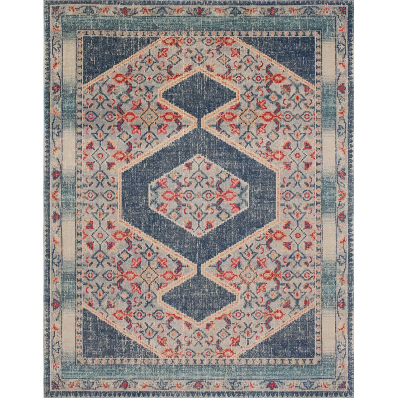 Shantae Oriental Indoor Rug, Rectangle 5'3" x 7'6"