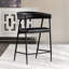 Preston Top Grain Leather Counter Stool Chair