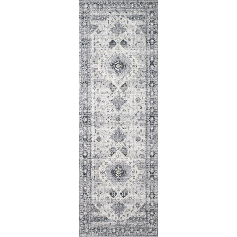 Gelo Oriental Indoor Rug, Runner 2'6" x 12'
