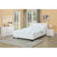 Lit de grand lit classique classique en similicuir 1pc