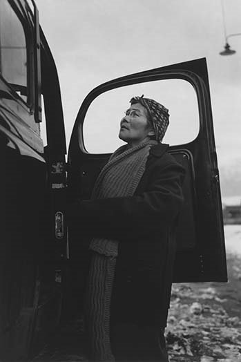 " Relocation Good-byes " by Ansel Adams, 66" H x 44" W