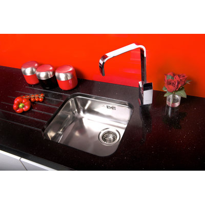 44.5cm x 39.3cm Inset Kitchen Sink