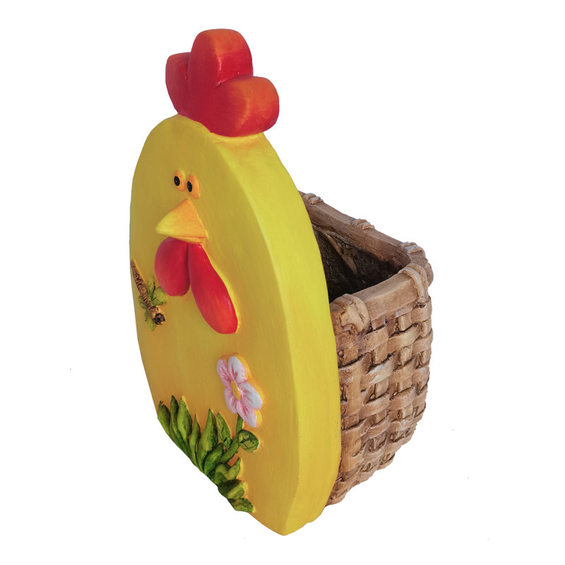 Pot à fleurs pour poulet