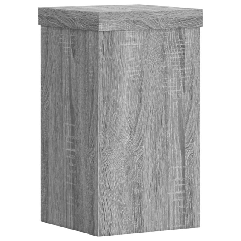 Plant Stand - Set of 2, Grey/Sonoma, 20cm H x 15cm W x 15cm D