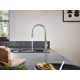 hansgrohe Talis N HighArc Kitchen Faucet, O-Style 2-Spray Pull-Down with sBox, 1.75 GPM