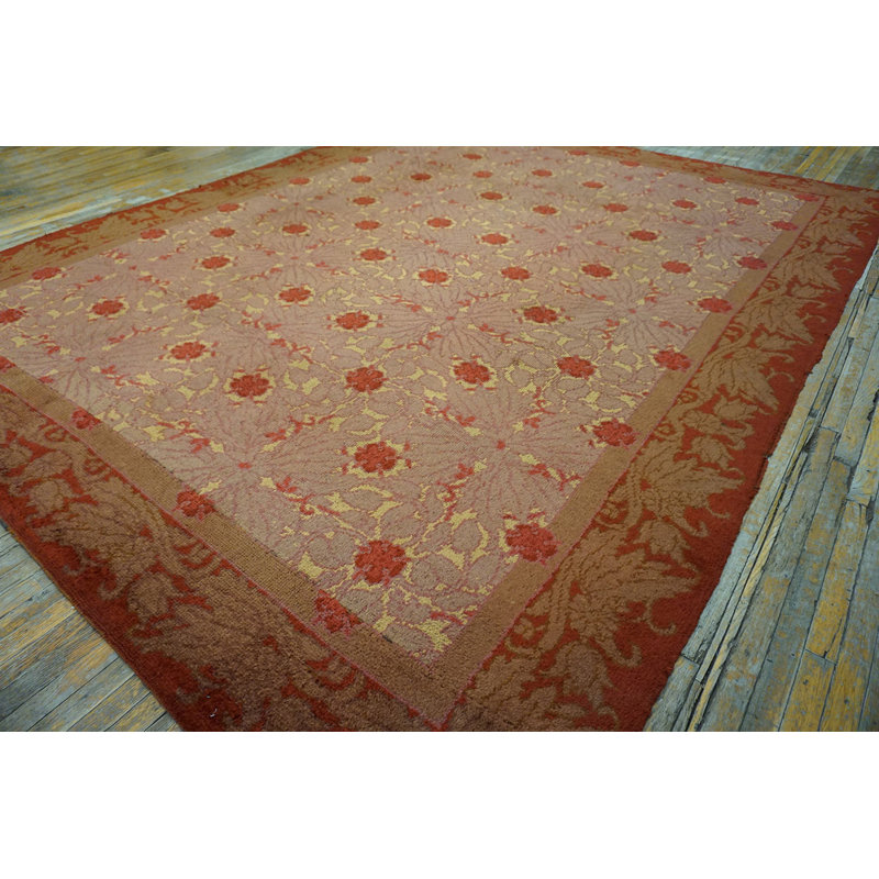 Tapis antique noué Allover Donegal - Arts & Crafts