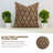 Fabdivine Neelgagan Block Print Pillow Cover Cotton Decorative Cushion, Handmade Artisan Home Décor 20X20 Inch-101758808