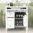 30-Inch Bathroom Vanity with Ceramic Top, Soft-Close Door Cabient and 3 Drawers-53944413