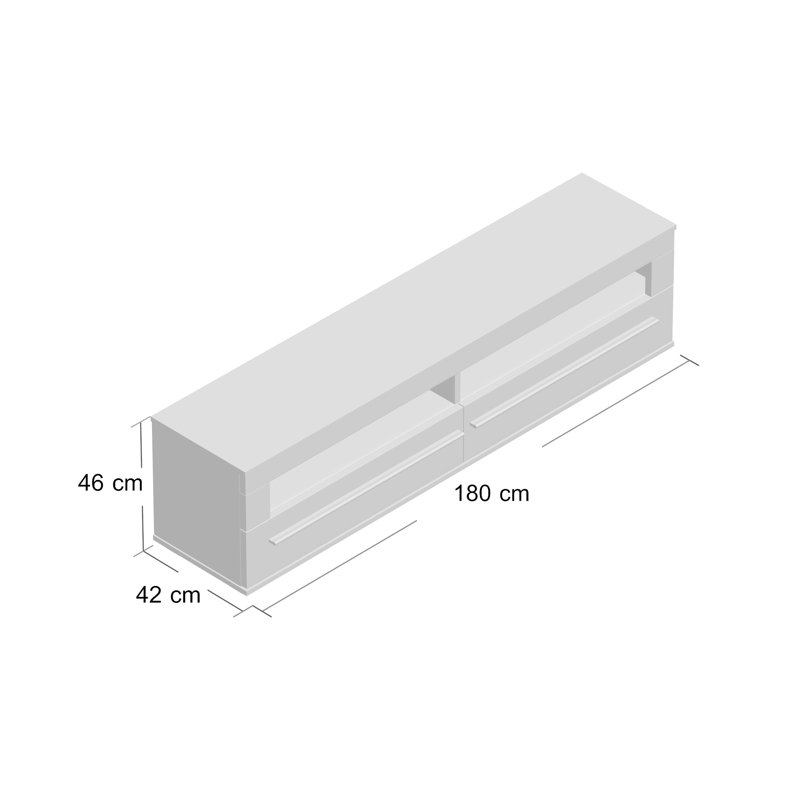 Viesville Unfinished TV Stand for TVs up to 78