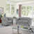 Gray Faux Leather selected