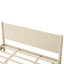 Structure de lit plateforme très grand en bois avec tête de lit, support en lattes de bois et assemblage facile en beige-1628541952-1628541966
