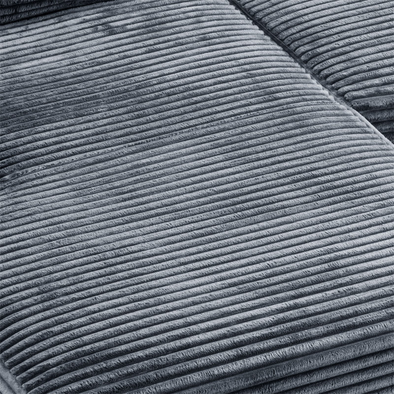 Canapé modulaire 104 po Cloud, Gris, Face à la gauche