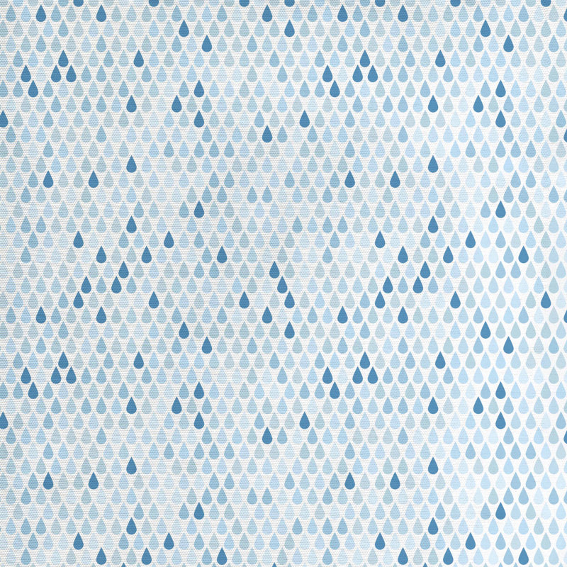 Tissu motive rain minimaliste, l 58 po x L 72 po