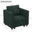 Fauteuil en velours côtelé Vevey-367262856