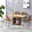 Ensembles de table de salle à manger extensible (doit inclure à la fois la table et la chaise) avec rangement