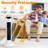 1500 W Electric Tower Ceramic Space Heater With Timer In White