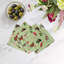 Serviettes de table en satin de coton Exotix-122609881