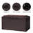100 Gallon Waterproof Outdoor Deck Box with Cushion-126074643